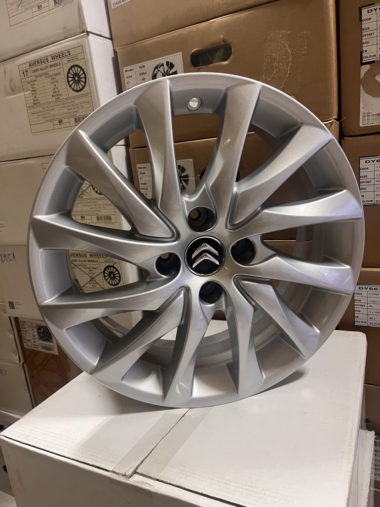 Jantes 17” 4x108 Originais Citroen C4 peugeot 208 207 partner berlingo c2 c3