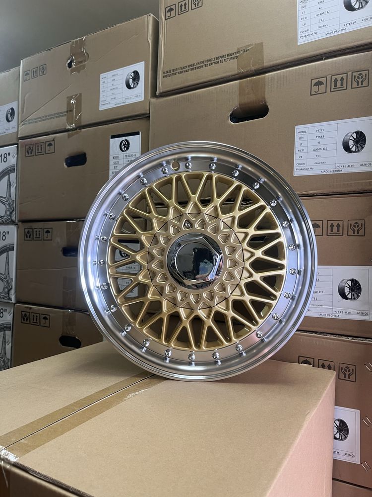 Jantes 14” 4x100 4x114.3 Novas com aba estilo BBS
